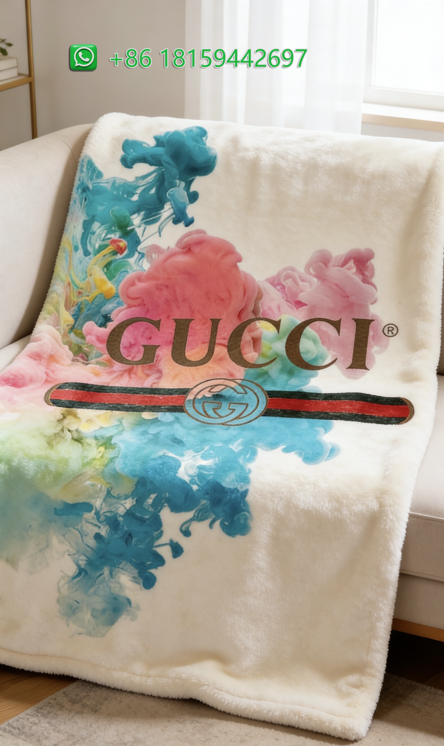 Gucci Throw Blankets